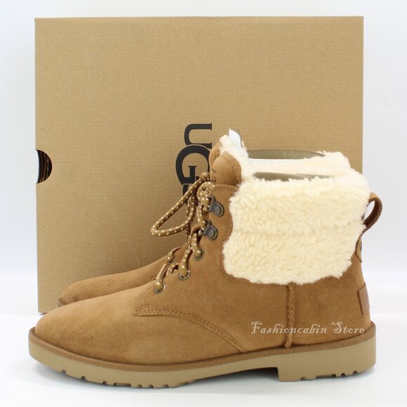 NEW UGG Romely Suede Boots - Cozy Winter Outdoor Shoes - US 9 - Picture 1 of 14